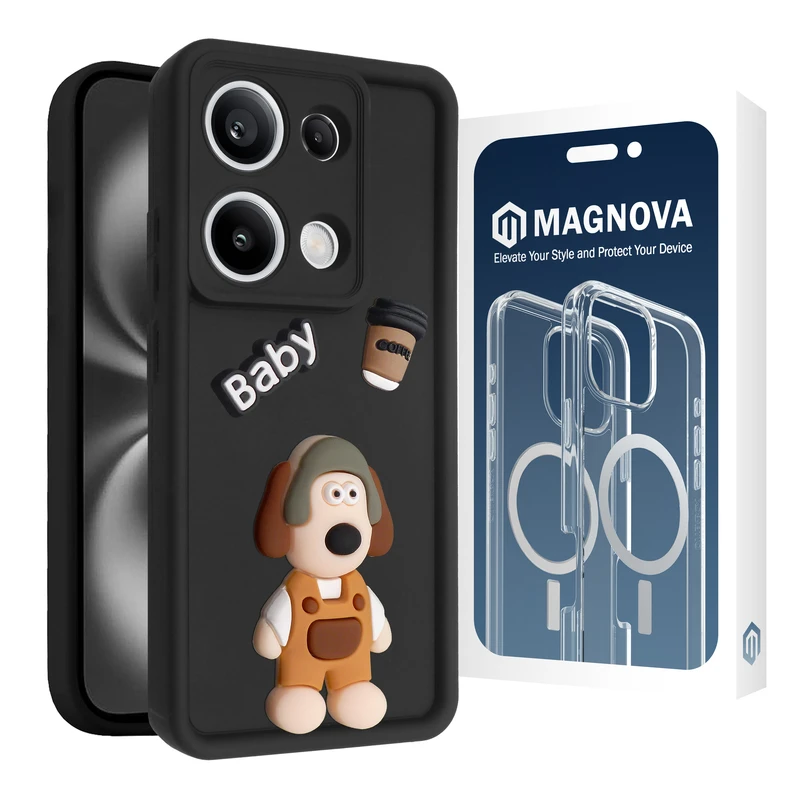 کاور مگنوا مدل Bitzer مناسب برای گوشی موبایل شیائومی Poco M6 Pro 4G / Redmi Note 13 Pro 4G