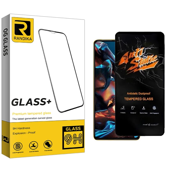 محافظ صفحه نمایش راندیکا مدل RK Antistatic مناسب برای گوشی موبایل شیائومی Poco X5 Pro 5G