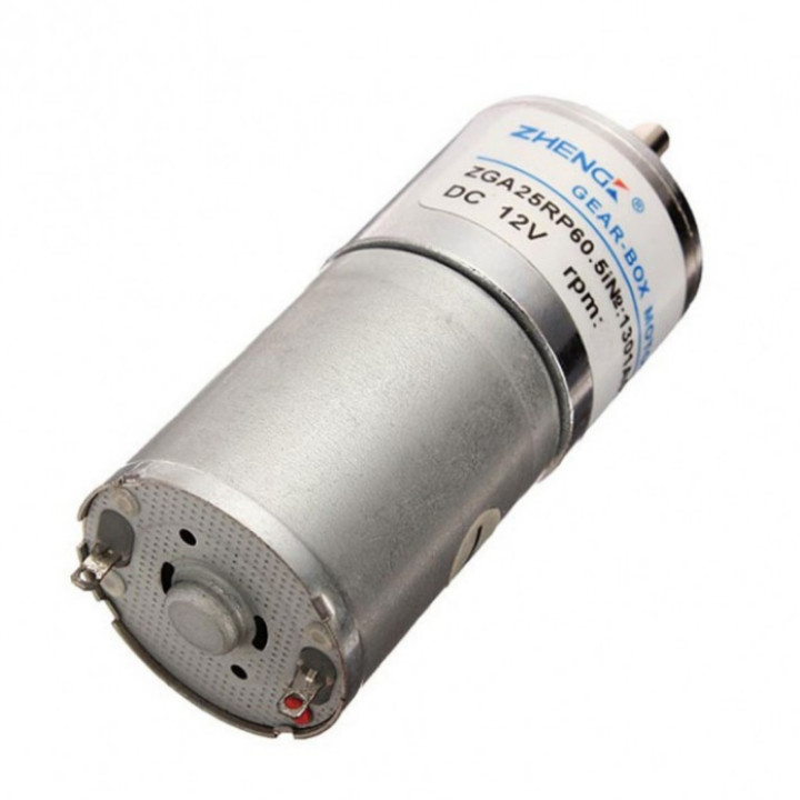 موتور گیربکس ژنگکه موتور مدل 12v 500RPM
