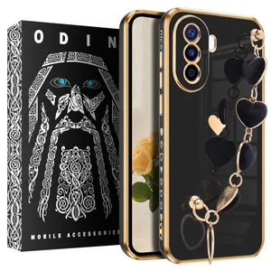 Velvet Heart Odin cover suitable for Huawei Nova Y70 / Y70 Plus mobile phone with pendant
