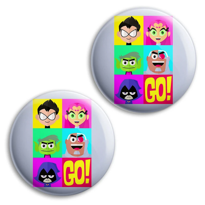 پیکسل پرمانه طرح teen titans کد pm2n.28504 مجموعه 2 عددی