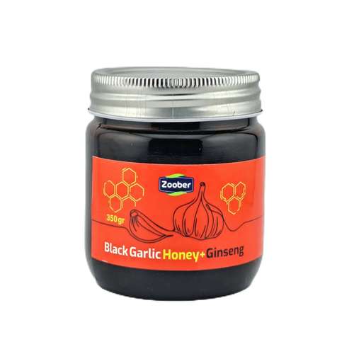 معجون سیر سیاه و عسل و جینسینگ زوبر - 350 گرم