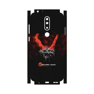 MAHOOT GEARS-OF-WAR-Game-FullSkin Cover Sticker for Nokia 5.1 Plus