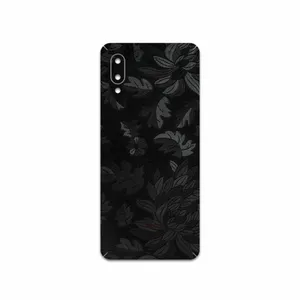 MAHOOT Black-Wildflower Cover Sticker for Samsung Galaxy A02