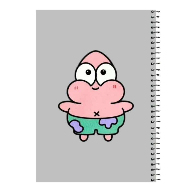 دفتر مشق 80 برگ اس جی مدل پاتریک تپل   