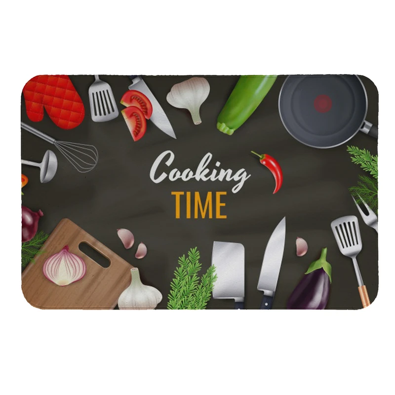 پادری طرح Cooking timeکد 8084 سایز 60 × 40 سانتی متر
