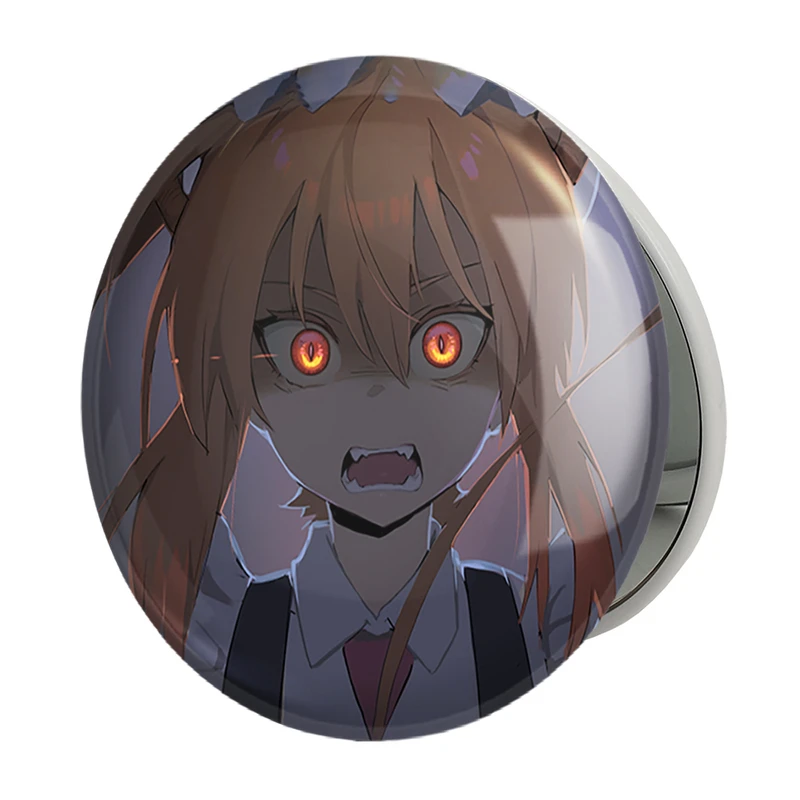 آینه جیبی خندالو طرح توهرو انیمه اژدهای خدمتکار کوبایاشی مدل تاشو کد 36295