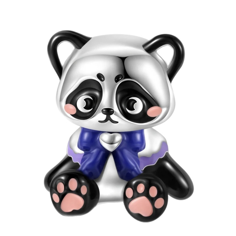آویز گردنبند نقره زنانه پاندورا مدل Panda charm 65184