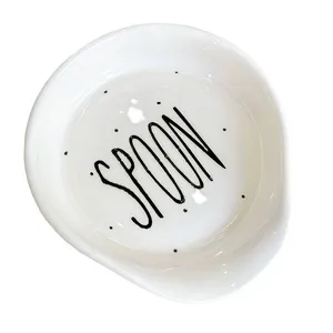 زیر قاشقی مدل گرد طرح spoon