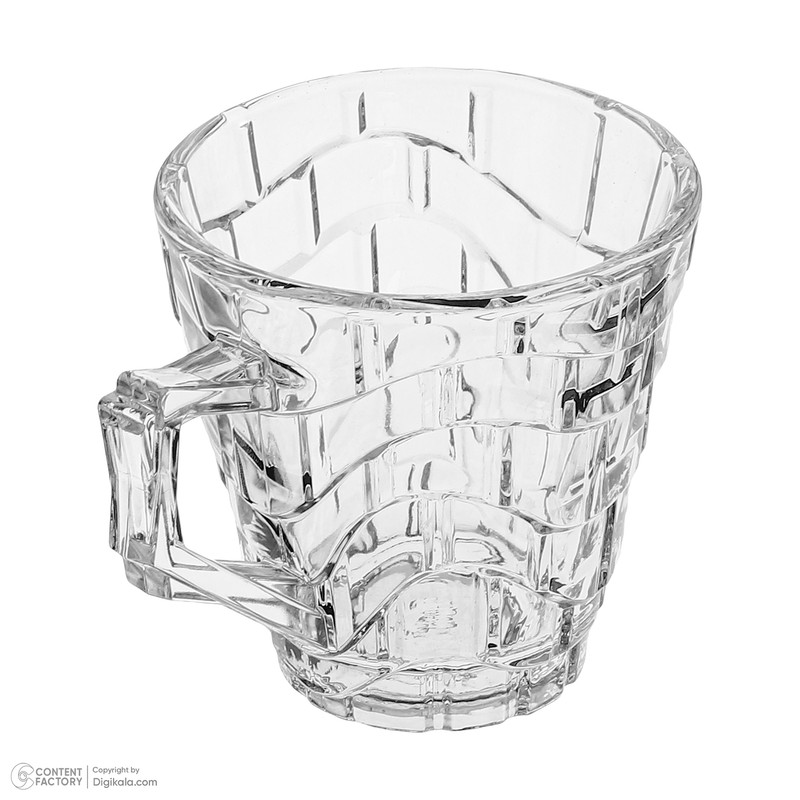 لیوان ساکورا مدل Yuka کد SK20800600w بسته 6 عددی