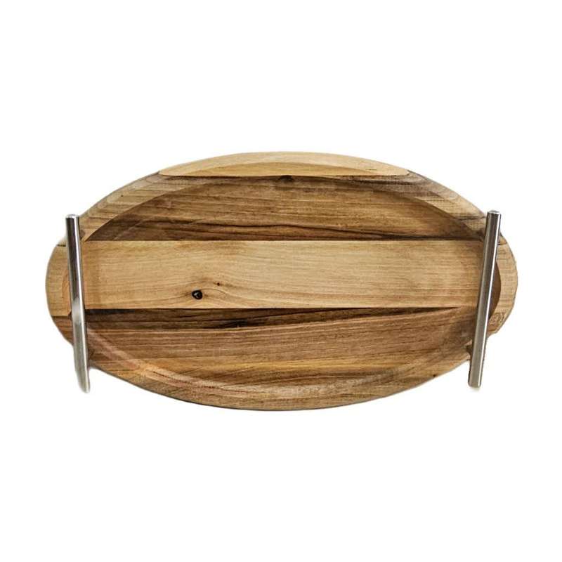 سینی دسته دار مدل شارین سایز ۴۰×۲۰ سانتی متر