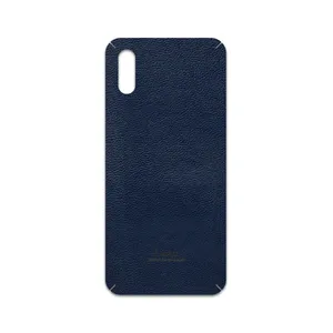MAHOOT Deep-Blue-Leather Cover Sticker for Xiaomi Redmi 9A