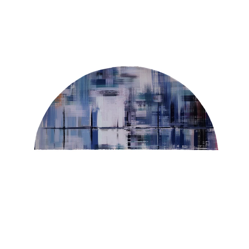   پادری مدل نیم دایره کد 9298 سایز 90×45 سانتی متر