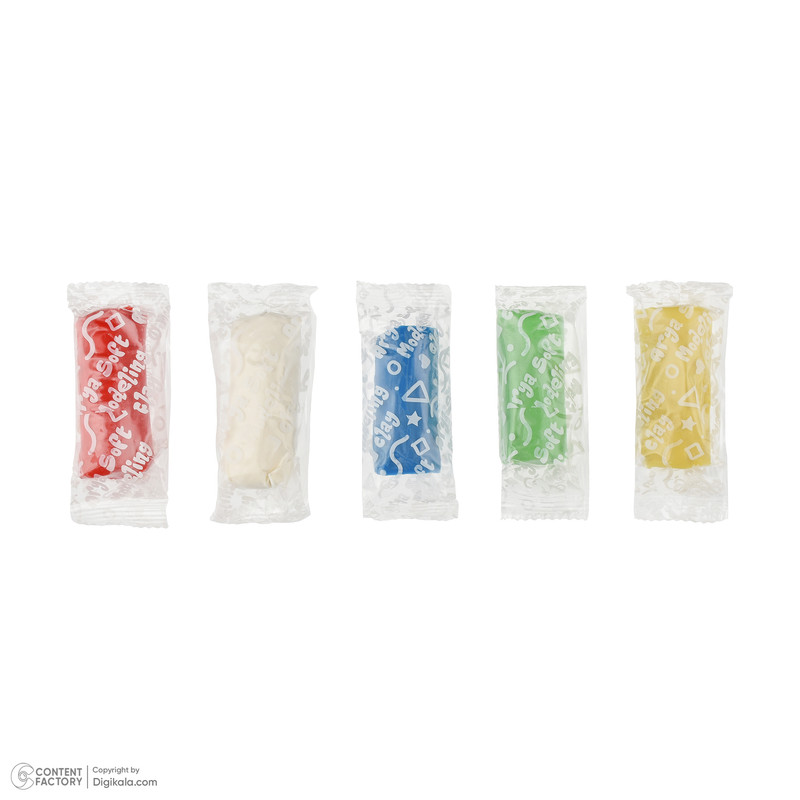 بسته لوازم تحریر آریا مدل جعبه خلاقیت مهدکودکی ها مجموعه 6 عددی به همراه هدیه