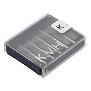 فرز دندانپزشکی کاویچ مدل سوزنی بلند دورزرد کد 014-859 بسته 5 عددی