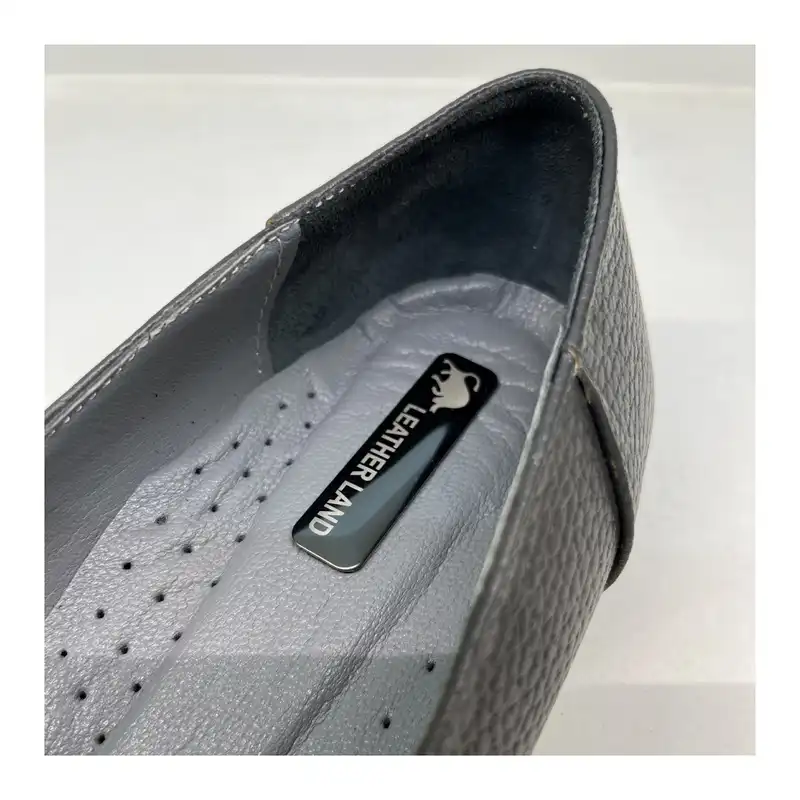 کفش زنانه سرزمین چرم کد 1584 رنگ طوسی