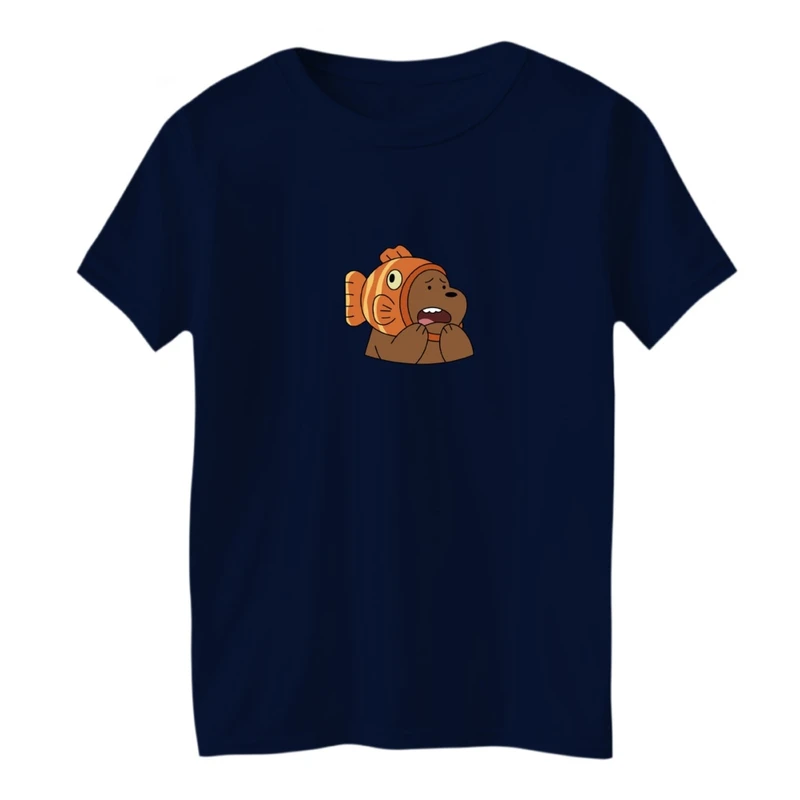 تی شرت آستین کوتاه بچگانه مدل سه خرس کد 04