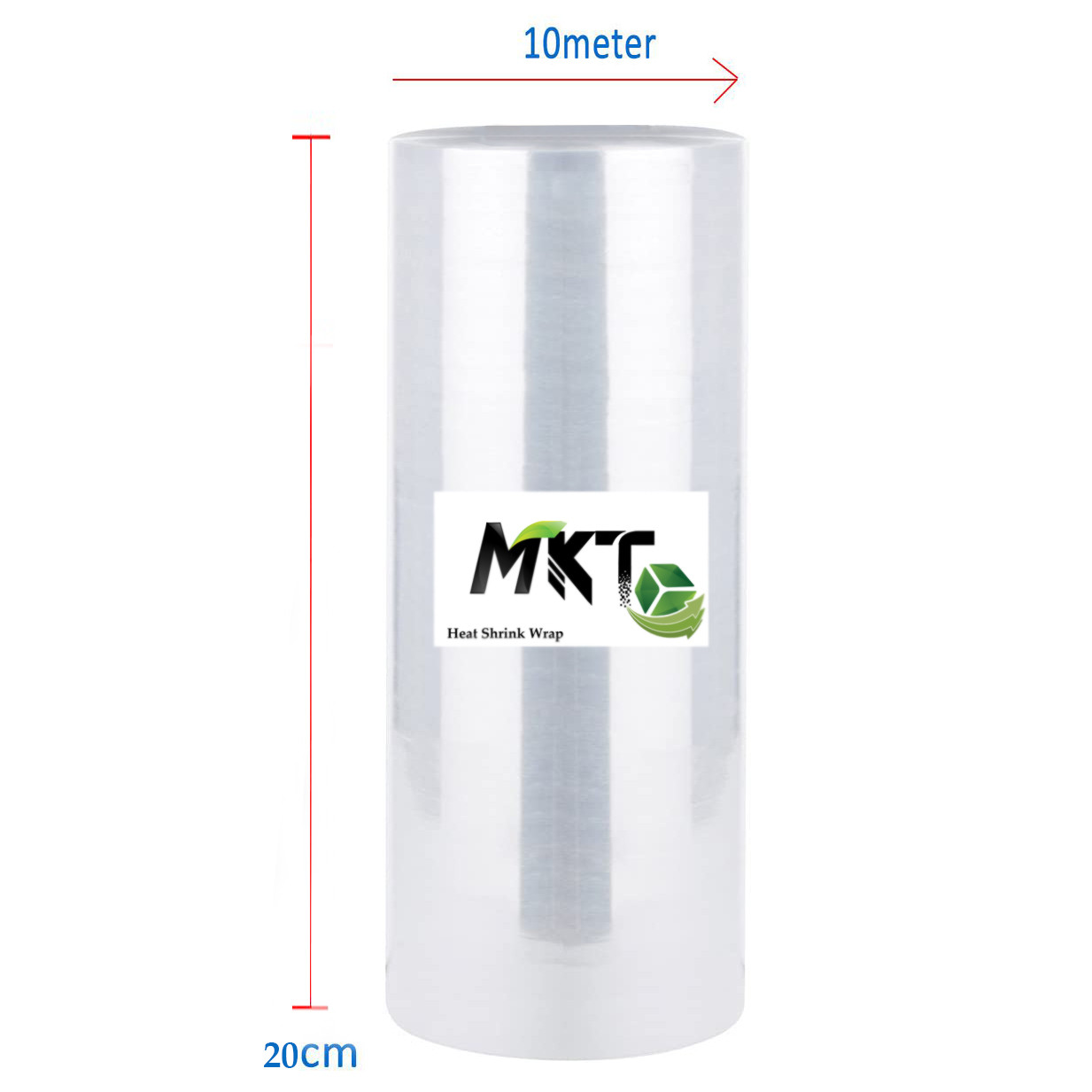 پلاستیک شیرینگ حرارتی مدل MKT کد 20 رول 10 متری