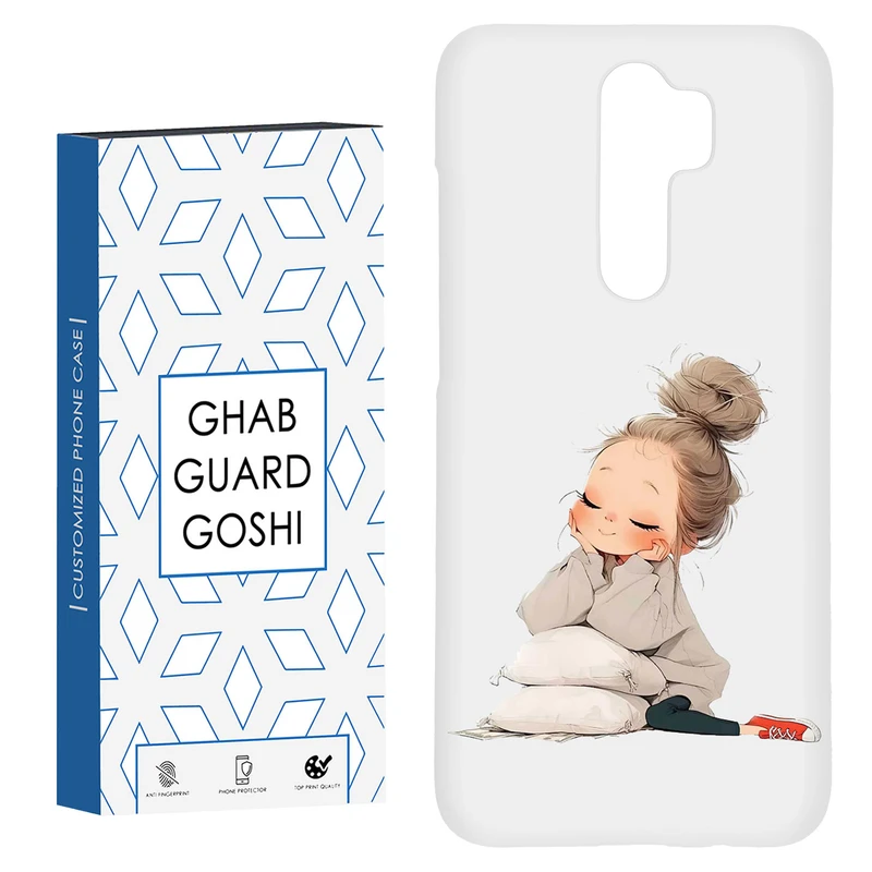 کاور قاب گارد گوشی طرح دختر ملوس کد Dimo-958 مناسب برای گوشی موبایل شیائومی Redmi 9 / Redmi 9 Prime