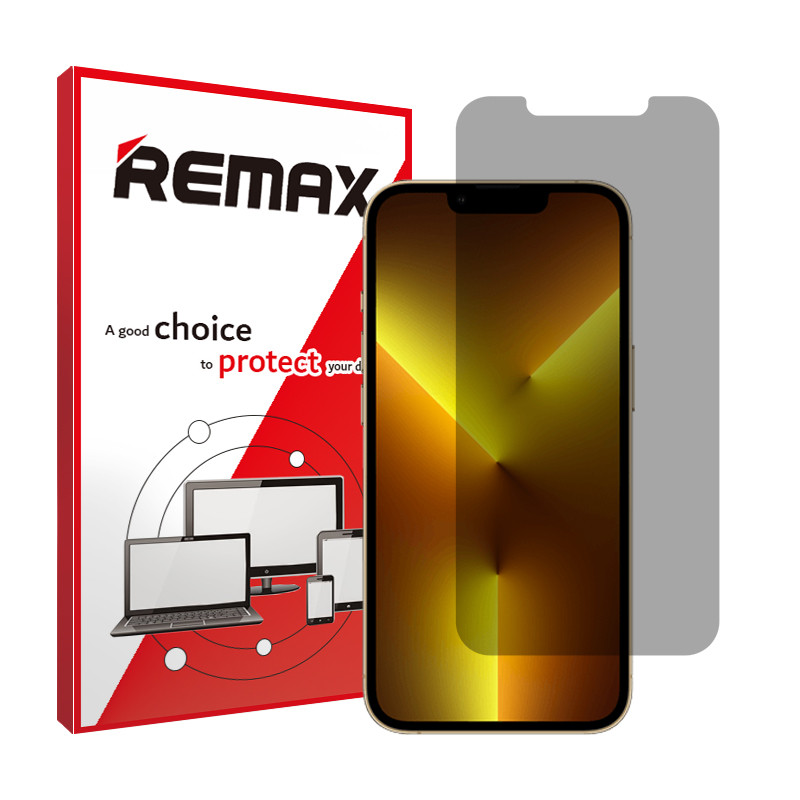 محافظ صفحه نمایش حریم شخصی ریمکس مدل HyPRV مناسب برای گوشی موبایل اپل iPhone 13 Pro Max