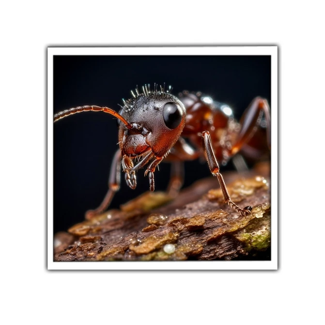 تابلو نوری بکلیت طرح حشرات مورچه مدل W-MID-17247