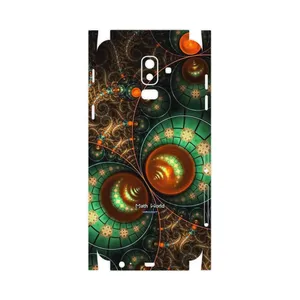 MAHOOT Mathematical Geometric Shape 3-FullSkin Cover Sticker for Samsung Galaxy J8