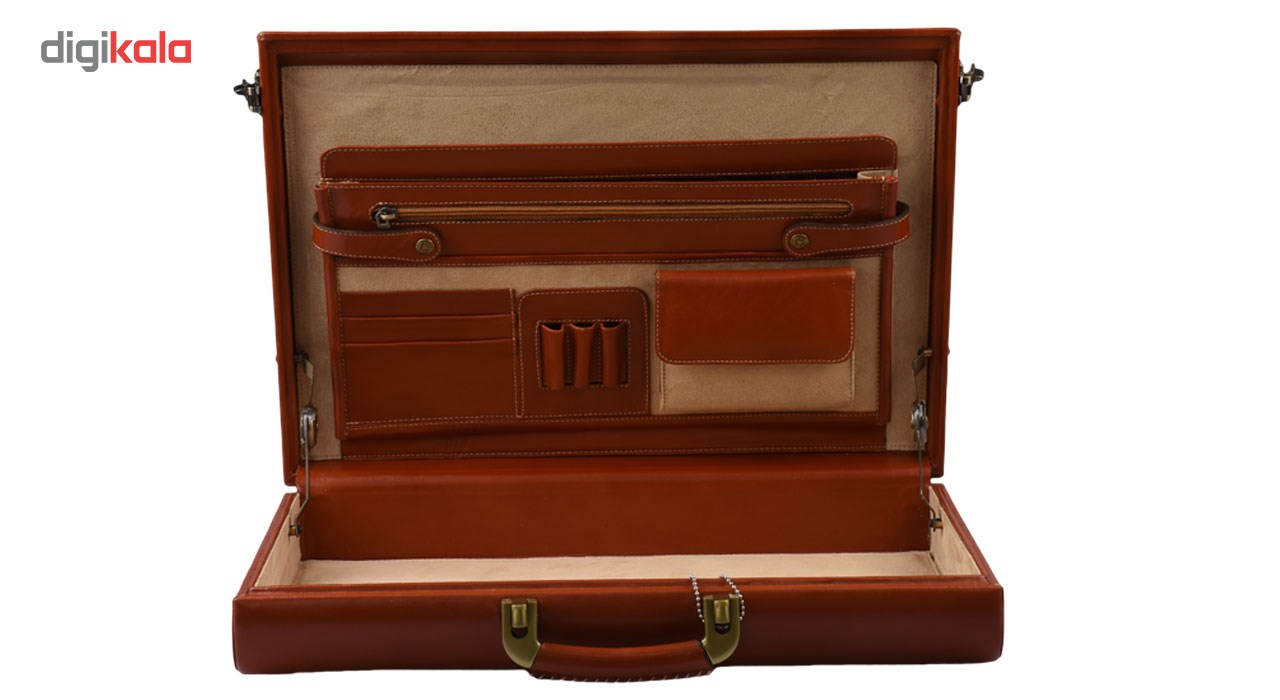 کیف اداری چرم طبیعی کهن چرم مدل L76-1