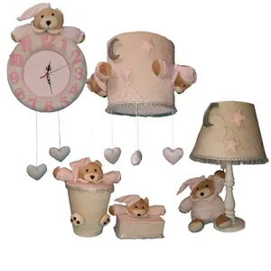 ست سیسمونی اتاق کودک طرح خرس نانان کد bear 00p مجموعه ی ۵ عددی