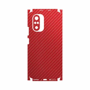 MAHOOT Red-Fiber-FullSkin Cover Sticker for Xiaomi Mi 11i