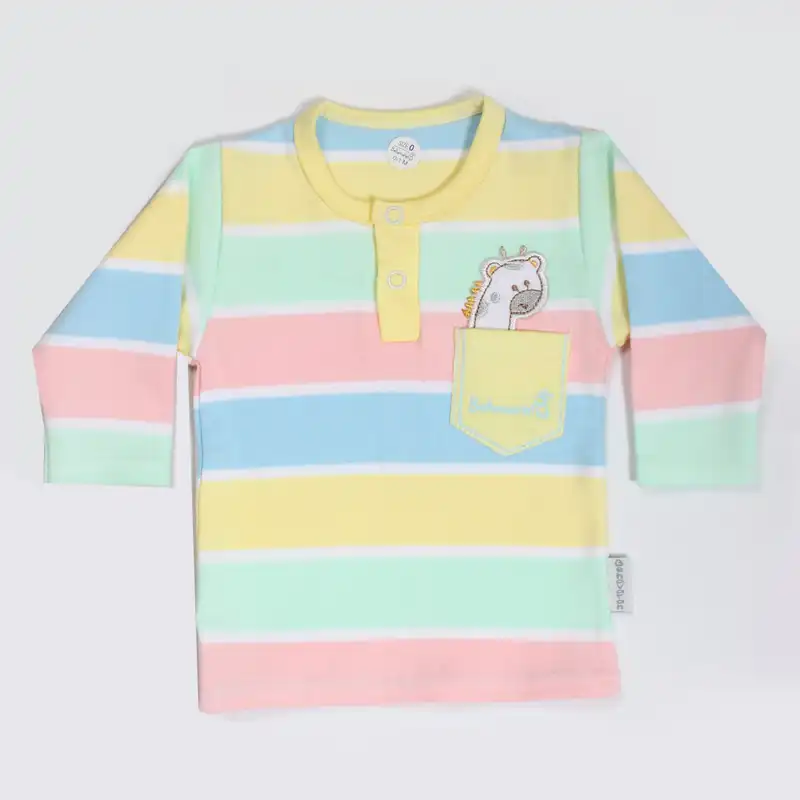 ست 4 تکه لباس نوزادی به آوران مدل زرافه