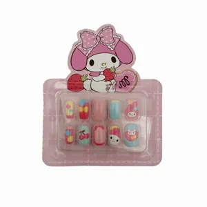 ناخن مصنوعی کودک مدل ملودی بسته ۱۰ عددی