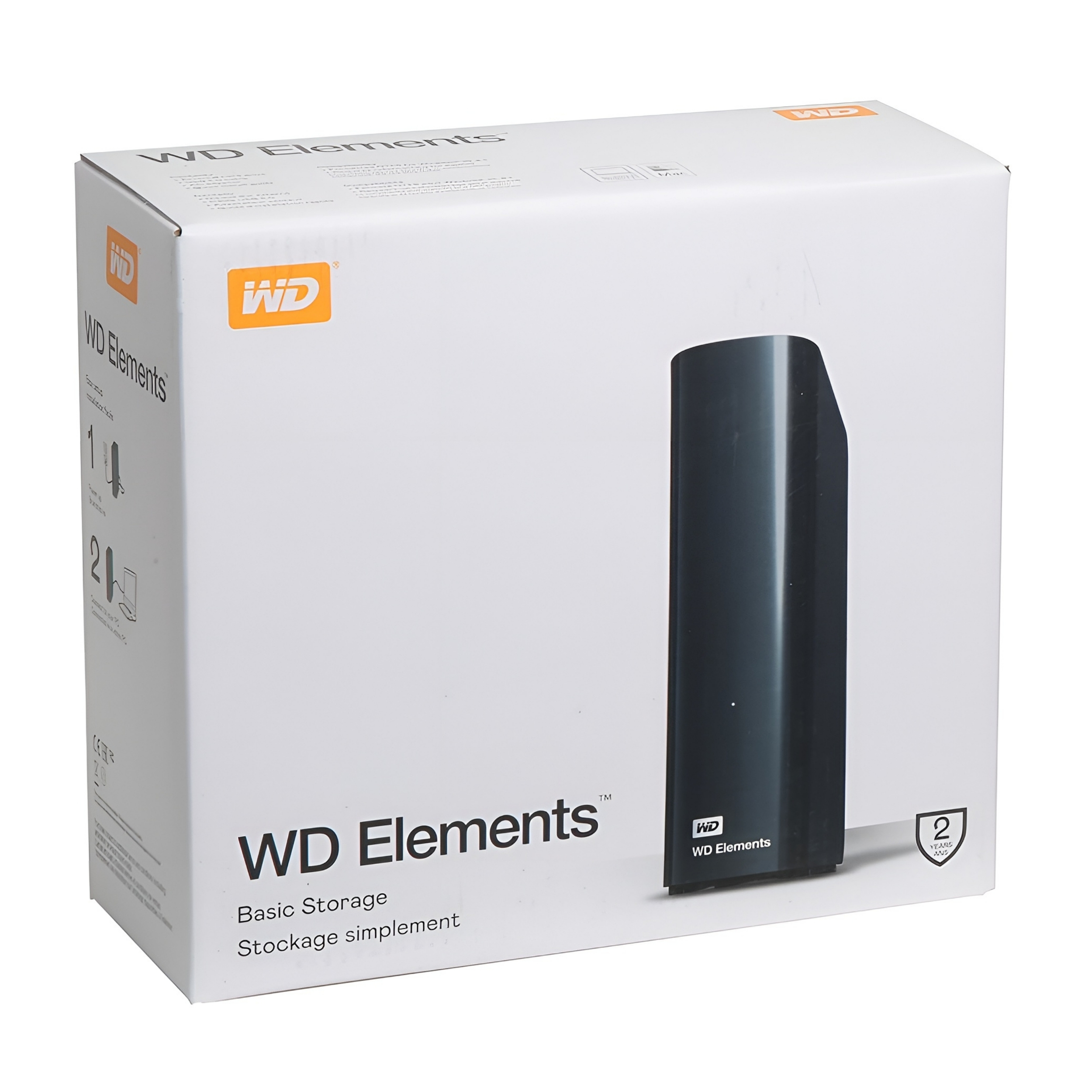 هارد اکسترنال وسترن دیجیتال مدل WD 16TB ELEMENTS DESKTOP  ظرفیت 16 ترابایت