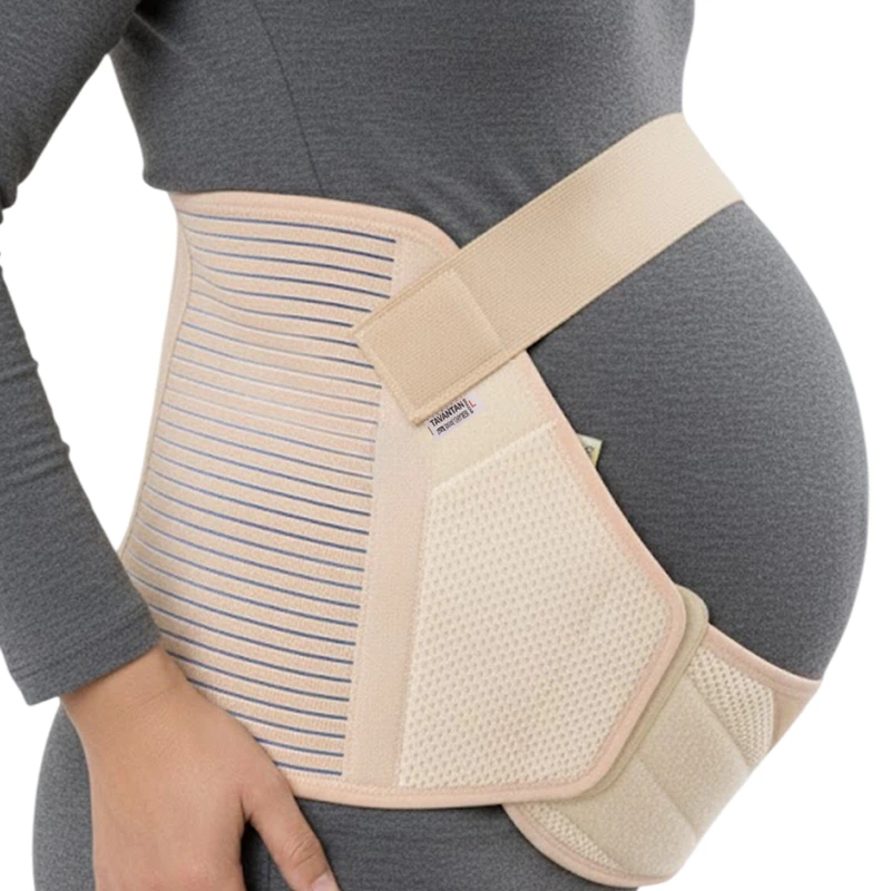 شکم‌بند بارداری طبی توان تن خزر مدل پل‌دار کد BA009
