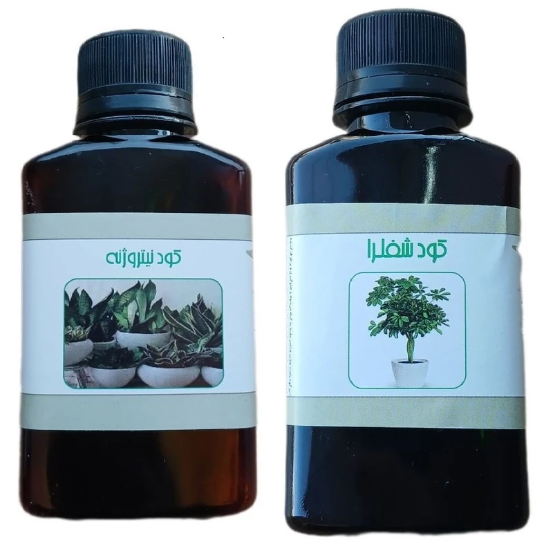 کود مایع نیتروژنه و شفلرا مدل life - D حجم 110 میلی لیتر بسته 2 عددی