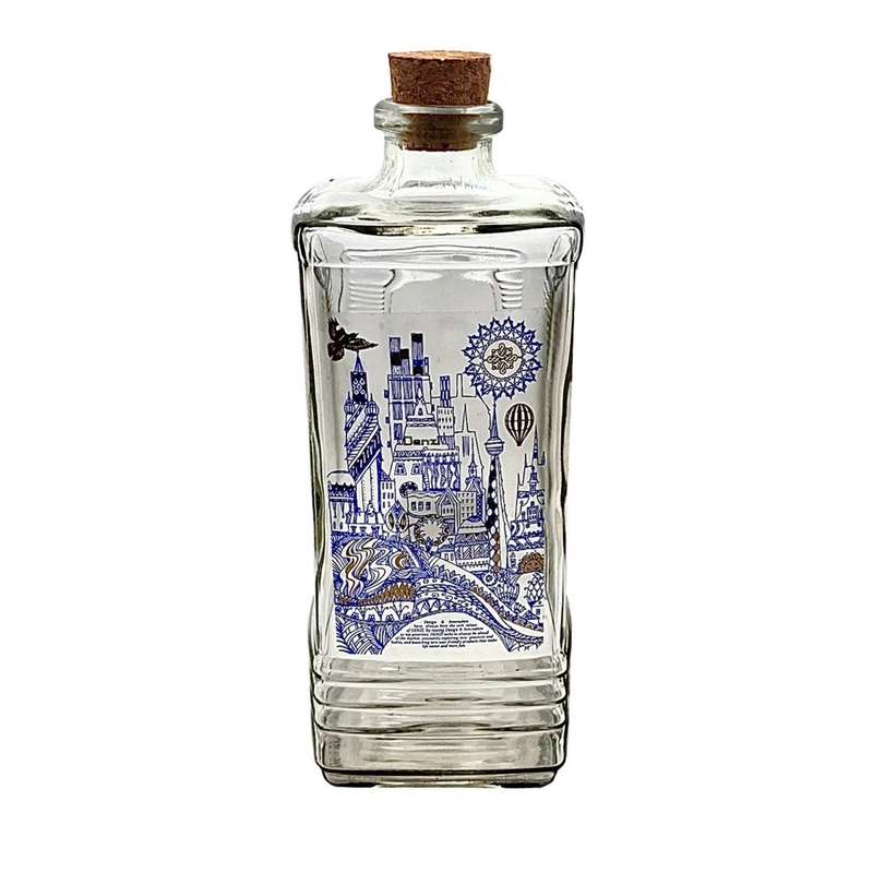 بطری مدل دلفان چوب پنبه