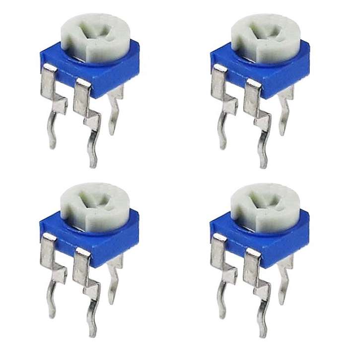 پتانسیومتر 100 کیلو اهم مدل TPB-100 بسته 4 عددی