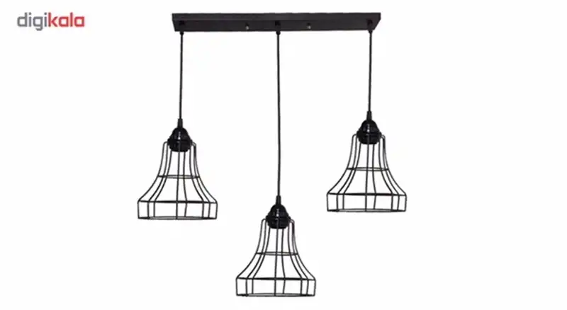 چراغ آویز 3 شعله آرتا کد 175