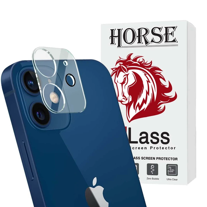 محافظ لنز دوربین هورس مدل 3DLNZSLHO مناسب برای گوشی موبایل اپل iPhone 12 / 12 mini