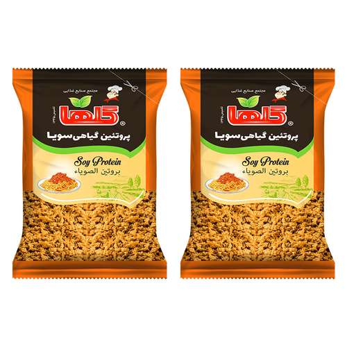 سویا گلها - 200 گرم بسته 2 عددی