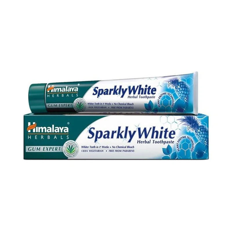 خمیر دندان هیمالیا مدل Sparkly White حجم 100 میلی لیتر 