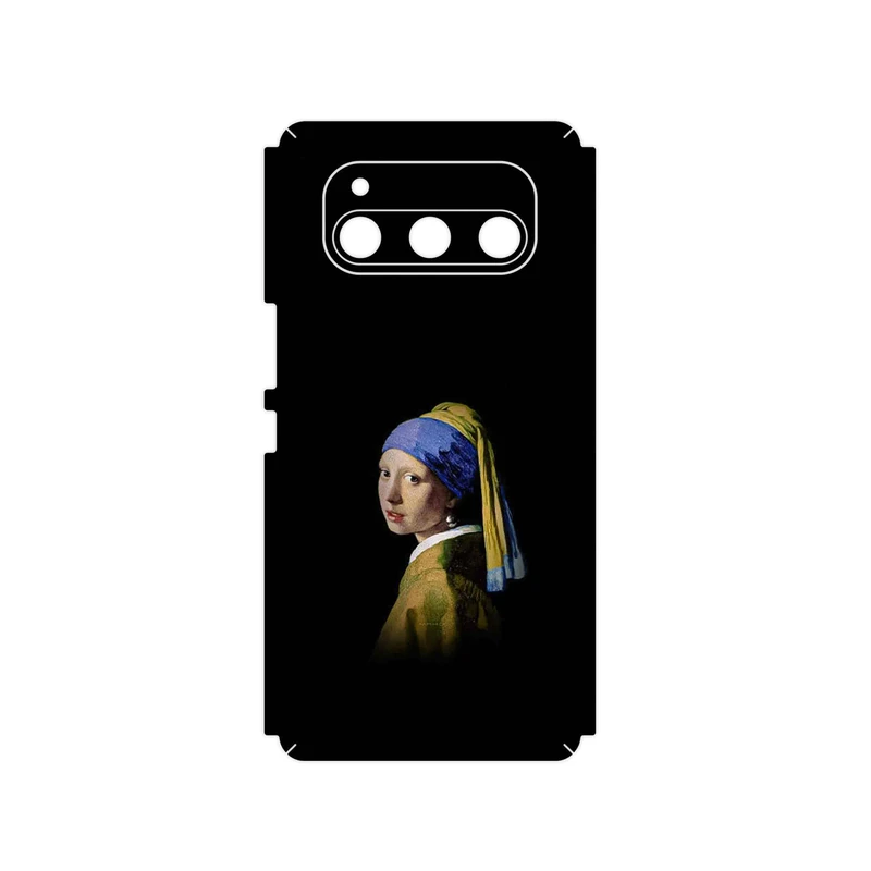 برچسب پوششی ماهوت مدل Girl with a Pearl Earring of Vermeer مناسب برای گوشی موبایل داریا Bond 5G