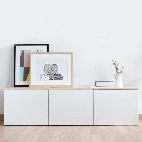 میز تلویزیون مدل 2485 مناسب برای تلویزیون تا 65 اینچ