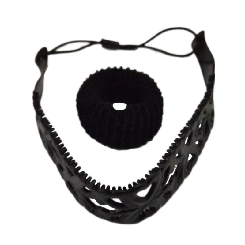  ست تل و کش مو مدل m0256 طرح ژله ای مجموعه 2 عددی