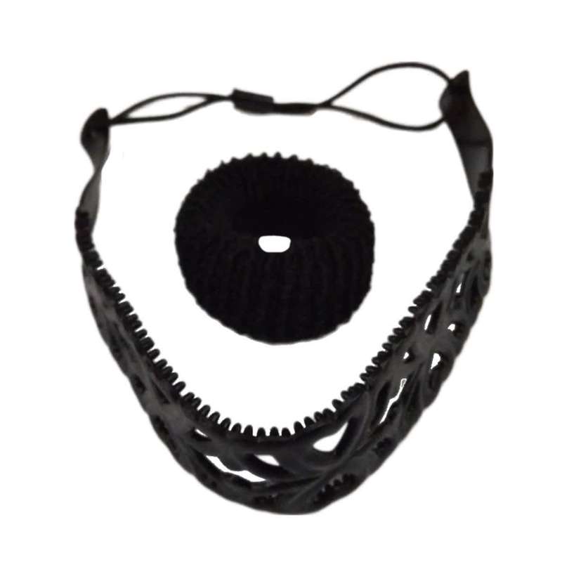 ست تل و کش مو مدل m0256 طرح ژله ای مجموعه 2 عددی