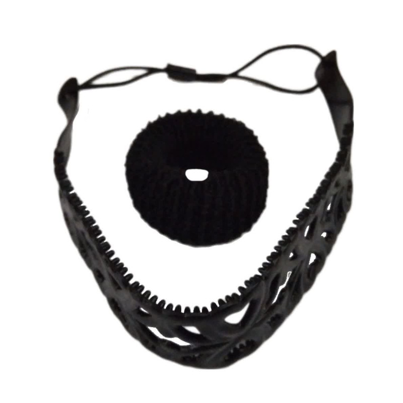 ست تل و کش مو مدل m0256 طرح ژله ای مجموعه 2 عددی