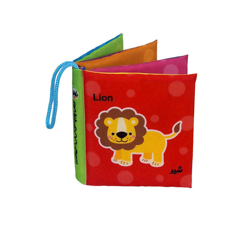 کتاب پارچه ای انتشارات باوان مدل نی نی جونم حیوانات