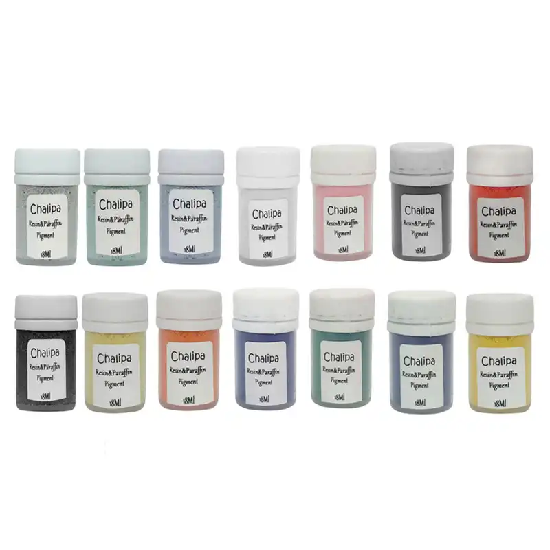 پودر رنگ سنگ مصنوعی چلیپا مدل ECO حجم 19 میلی لیتر بسته 14 عددی