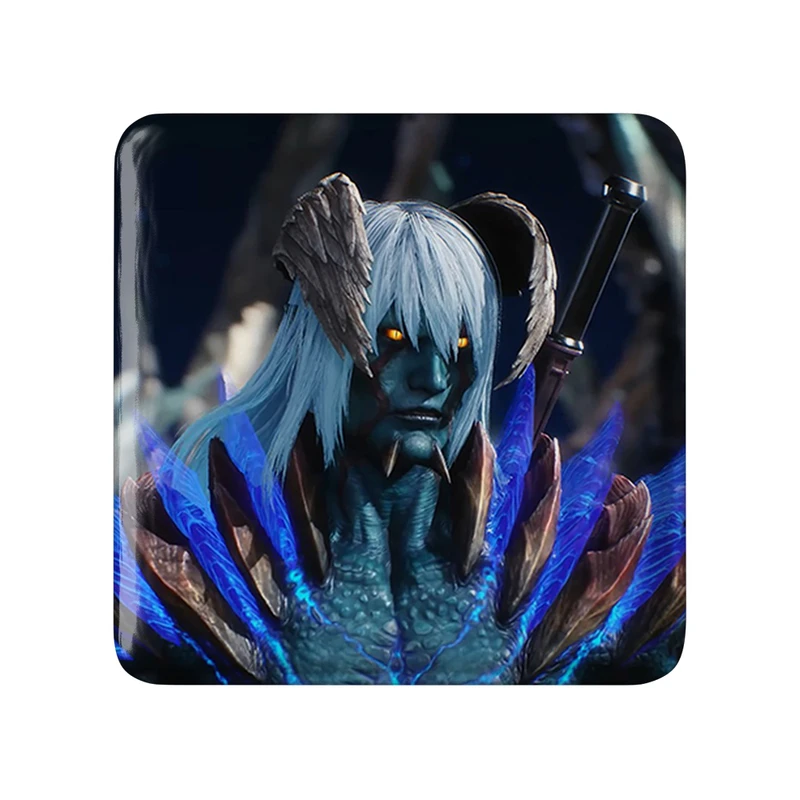 مگنت خندالو طرح بازی دویل می کرای Devil May Cry مدل مربعی کد 30222