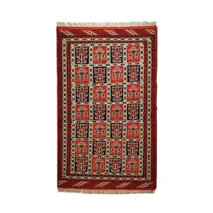 فرش دستبافت یک و نیم متری کدNKP.G.V.1.1