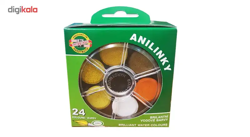 آبرنگ 24 رنگ کوه نور مدل برلیانت کد 4506